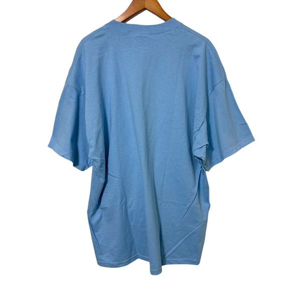 Vintage Anvil Men’s Size 2X Montana Blue Horse Graphic Tee Shirt Western Classic - Picture 2 of 6